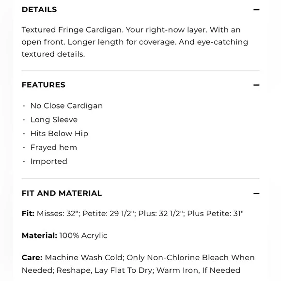 TALBOTS XL Textured Fringe Cardigan in Hot Pink • Open Front Spring Lightweight - Picture 7 of 10